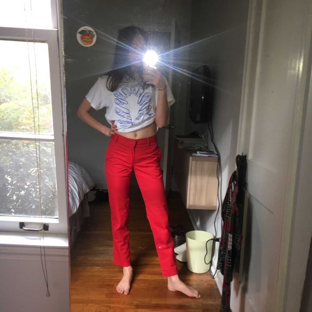 Red Women’s classic Dickies